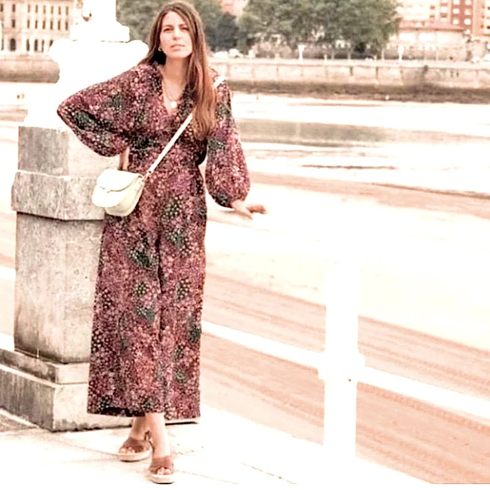 Zara Woman’s Balloon Sleeve V Neck Flowy Full Length Floral Print Jumpsuit XS